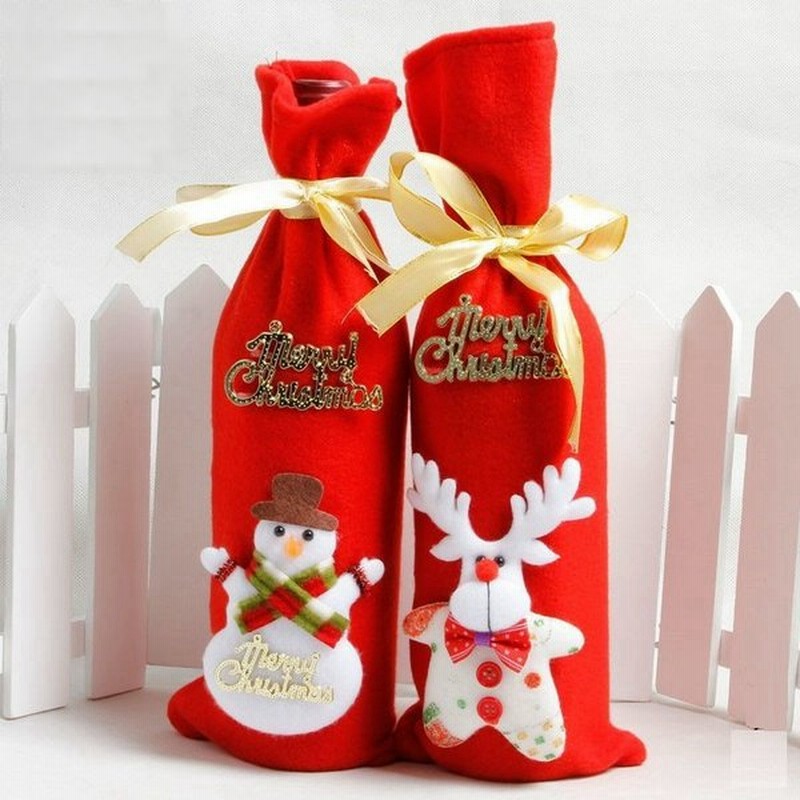 クリスマス ボトルラッピング袋 ボトルケース ボトルカバー デコレーション ワインボトルカバー シャンパンボトルカバー トナカイ 雪だるま サンタ プ 通販 Lineポイント最大0 5 Get Lineショッピング