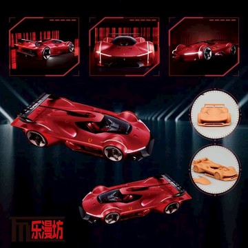 LMF樂漫坊 1/64 法拉利 VGT 概念車 模型車