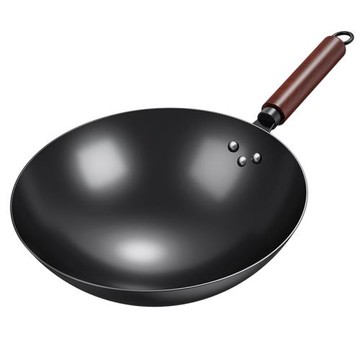 章丘炒菜鍋傳統鐵鍋官方旗艦家用無涂層不粘鍋老式炒鍋燃氣灶專用