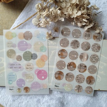 泡泡6 轉印貼紙