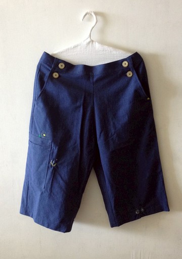 七分褲--水草陽光與樹