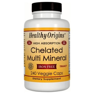 Chelated Multi Mineral 240 Veg Caps by Healthy Origins