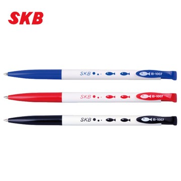 SKB IB-1007 自動原子筆(0.7mm) 12支 / 打｜領券最高折$220