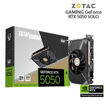 ZOTAC RTX 5050 SOLO 8G 顯示卡 廠商直送
