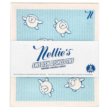 Nellie's, 瑞典洗碗布，3 塊布