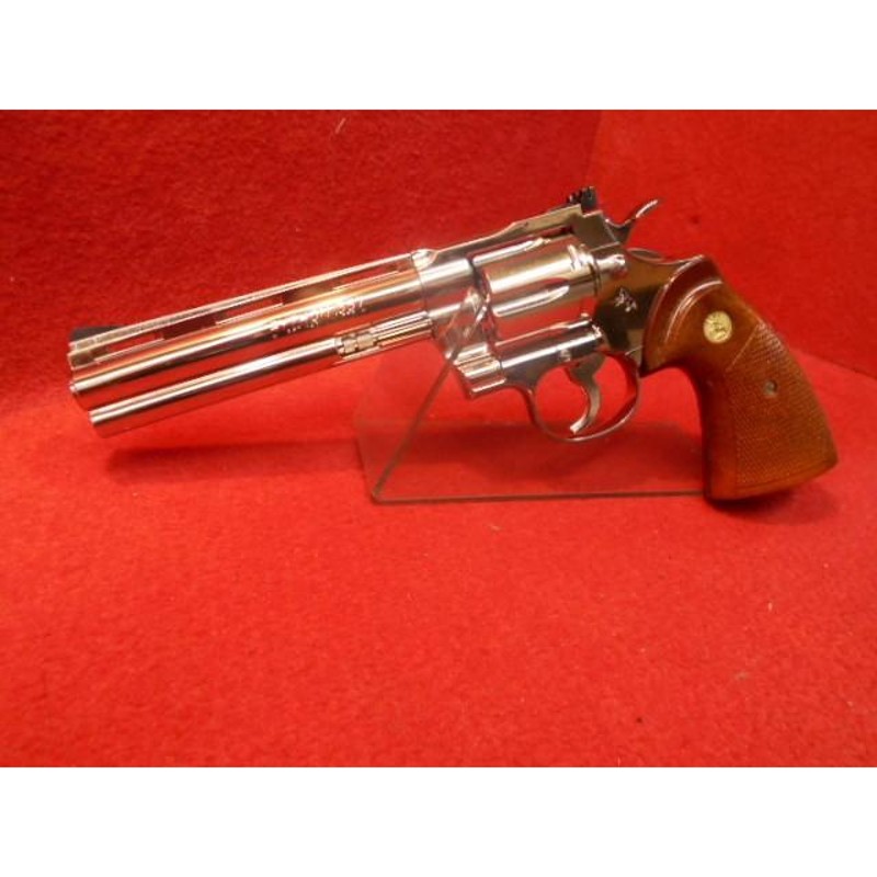 タナカガスリボルバー コルトパイソン357マグナム 楽天市場】TANAKA WORKS ガスリボルバー COLTパイソン357 4インチ R