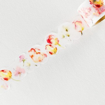 涼丰LiangFeng 聯名款 Vol.1 和紙膠帶 - 花的練習曲 (MTW-LF007)