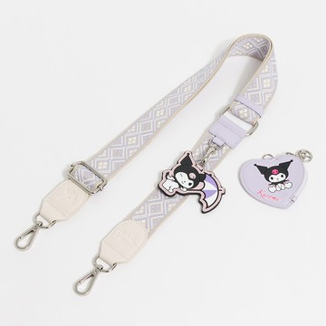 三麗鷗 - Arnold Palmer - AP x Kuromi背帶 背帶系列 - 淡紫色/442-6701-70-9