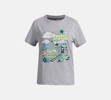 [UA]女童 DOODLE ILLUS 短T-Shirt-人氣新品