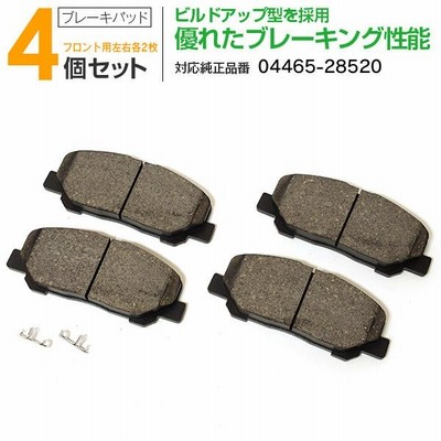 マツダ ブレーキパッド アルファード/ヴ ェルファイア/エスティマ フロント側 純正品番 04465-28520 対応
