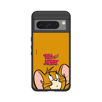 Pixel 8 Pro SolidSuit 黑 - 湯姆貓與傑利鼠 Tom and Jerry - 大臉傑利鼠