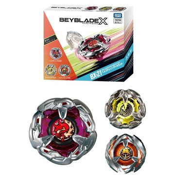 快速出貨 整盒 台版 正版 BEYBLADE X 戰鬥陀螺 BX-21 惡魔鎖鏈改造組 BX21