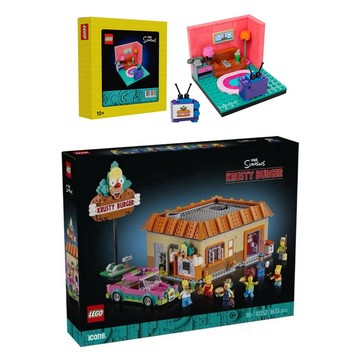 《蘇大樂高》 LEGO 10352 辛普森家庭：小丑漢堡店（全新） 6578426 辛普森客廳 5009325