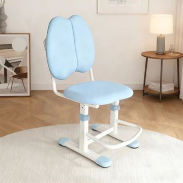 E家工廠  39公分兒童升降椅 學習椅 成長學習椅 103-KC（湖光藍色）