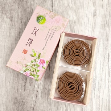 【盤香】法藏香雲 星月香堂 玫瑰沉微盤香 天然薰香