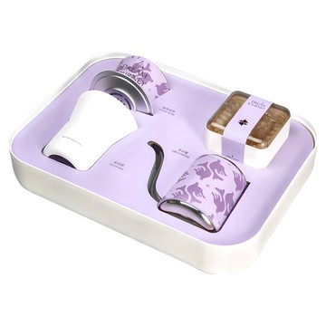 TPYE 沏派 咖啡日記禮盒  太空鋁咖啡濾杯 + 304不銹鋼咖啡杯 + 濾紙 + 濾紙盒 + 手沖壺 + 收納盒  1組  350ml