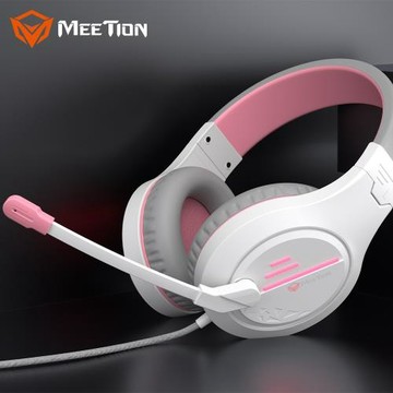 MEETiON米神HP021 輕型頭戴式背光立體聲游戲耳機電腦游戲耳機