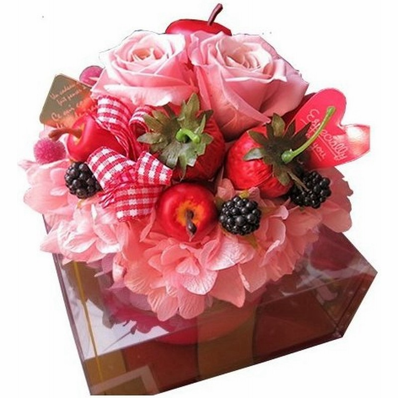 送別会 退職祝 花束風 フラワーケーキ プリザーブドフラワー 花 ふわふわケーキのプリザーブドフラワー クリアーケース付き 通販 Lineポイント最大get Lineショッピング