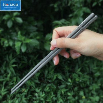 【Horizon 天際線】純鈦戶外野營餐筷子組 | 登山戶外推薦，純鈦餐具｜環保鈦筷