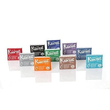 Kaweco Fountain Pen Ink Cartridges short, 10 colors, 10 x pieces