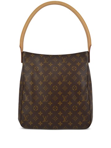 Louis Vuitton Pre-Owned - 2000 Looping GM handbag - women - Canvas/PVC - One Size - Brown