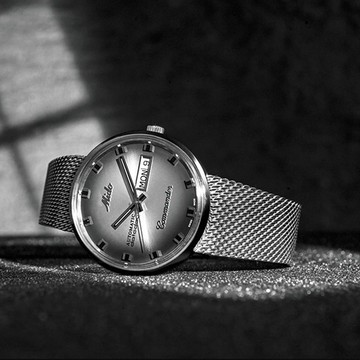 MIDO 美度 COMMANDER SHADE 米蘭帶機械錶-37mm  M842942711