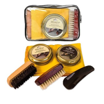 英國伯爵DASCO 7676擦鞋旅行組 皮鞋保養 皮革保養 鞋蠟 鞋油