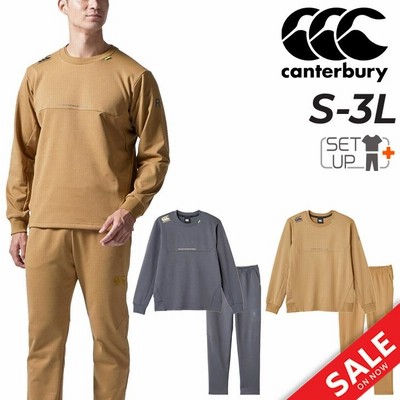 カンタベリー スウェット 上下 メンズ canterbury アールプラス