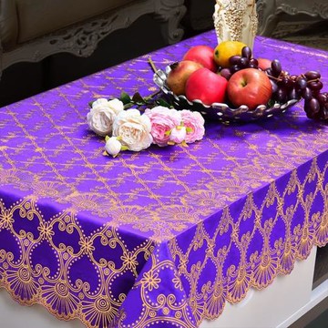 輕奢桌布防油防水防燙免洗臺布長方形塑料膠茶幾墊家用客廳桌布