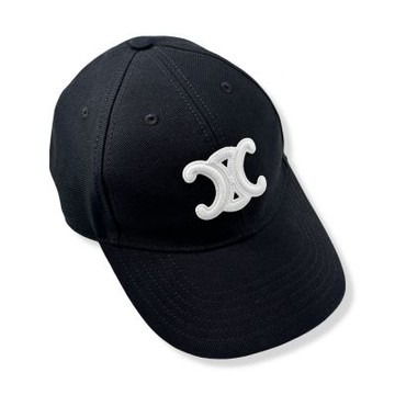 CELINE 經典標誌 棒球帽 (黑色 Triomphe)