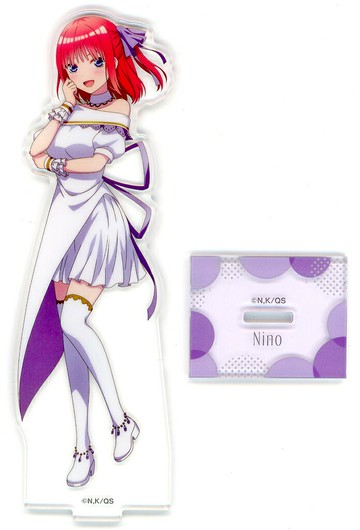 中野二乃壓剋力立牌白偶像ver.五等分的新娘Yuzu711統一超商?Seven網絡購物限定