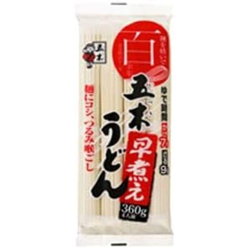 五木食品 早煮えうどん 360g×20袋入