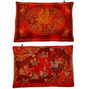 雙面香云紗枕套