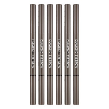 RiRe 五角鑽石自動眉筆 0.35g  01 Gray Brown  6件