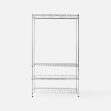 (組合) 特力屋 耐重型鍍鉻四層衣架 122x46x210cm