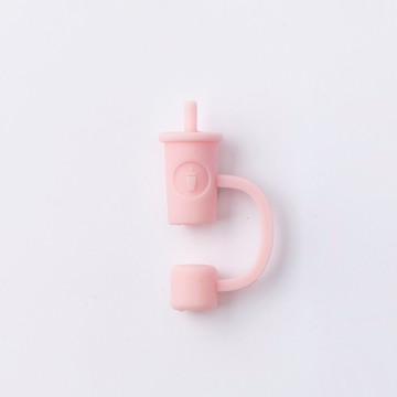 冰淇淋系列 Oolab杯款矽膠防塵【細】吸管蓋(五色)