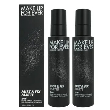 [持妝雙入組]MAKE UP FOR EVER 超光肌控油定妝噴霧(100ml)2入組_國際航空版