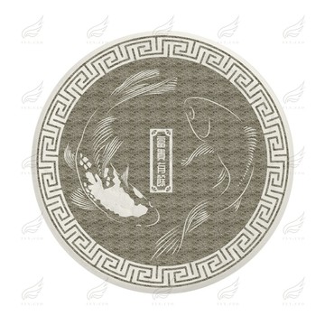 珪藻土超吸水杯墊(富貴有餘) 杯墊 珪藻土杯墊 吸水杯墊 可吸水 送禮小物 婚禮小物 企業送禮 紀念品