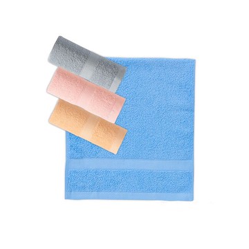 Miine 素色菱格緞檔浴巾【顏色隨機出貨】