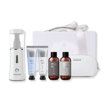 ELECLEAN 旅行平安組-保你e路平安｜消毒噴霧機+抗菌護手霜+蝦紅素洗沐旅行組