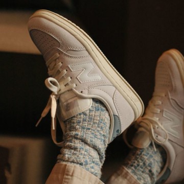 NEW BALANCE 休閒鞋 NB 500 霜灰 藍尾 麂皮 復古 情侶鞋 男女 CT500AG