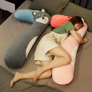 卡通長條枕靠枕床頭靠墊孕婦女生側睡夾腿抱枕男生款睡覺趴趴枕