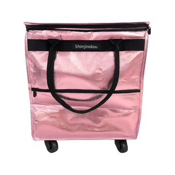 Shinjindou 加厚旅行袋(行李袋/拖拉袋/可折疊/多種顏色/承重15公斤/360°旋轉萬象輪)