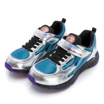 【新品】炫技者火系列3E寬楦運動鞋-銀藍