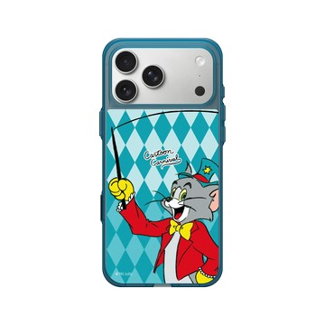 iPhone 17 Pro Max Clear (相機按鈕) 夜幕藍 - 湯姆貓與傑利鼠 Tom and Jerry - 卡通嘉年華 - 湯姆貓