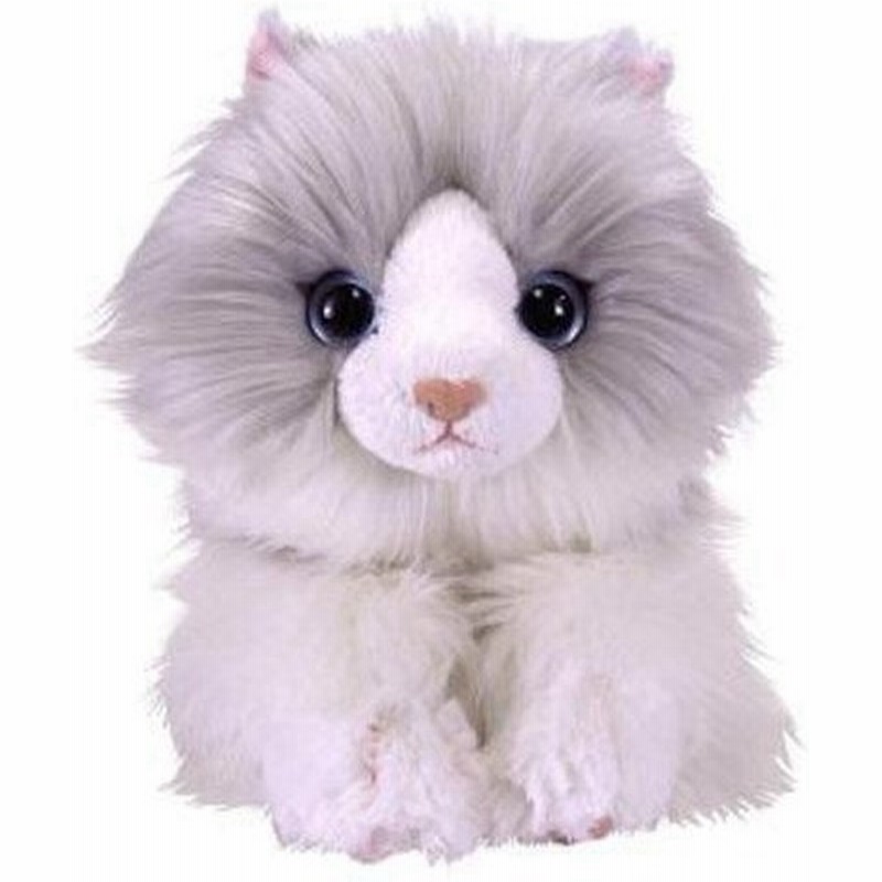 猫のぬいぐるみ ひざねこ グレー ラグドール 猫 ネコ 通販 Lineポイント最大get Lineショッピング