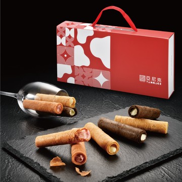 生乳捲風味蛋捲-12入綜合禮盒