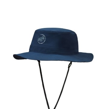 mammut 長毛象 runbold hat 防曬透氣漁夫帽海洋藍1191-04614/休閒帽/