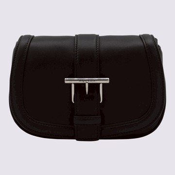 Alexander McQueen Black Leather Shoulder Bag