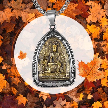 STEEL 鋼吊墜。地藏王菩薩 | BK